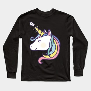 Ethereum unicorn Long Sleeve T-Shirt